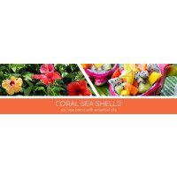Coral Sea Shells 3-Wick-Candle 411g