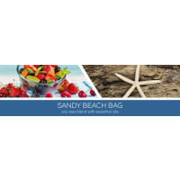 Sandy Beach Bag 3-Docht-Kerze 411g