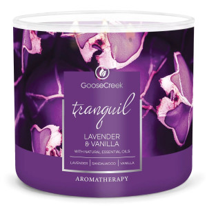 Lavender & Vanilla - Tranquil 3-Wick-Candle 411g