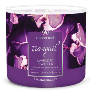 Lavender &amp; Vanilla - Tranquil 3-Docht-Kerze 411g