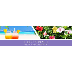 Hibiscus Beach 3-Docht-Kerze 411g