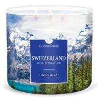 Swiss Alps - Switzerland 3-Docht-Kerze 411g