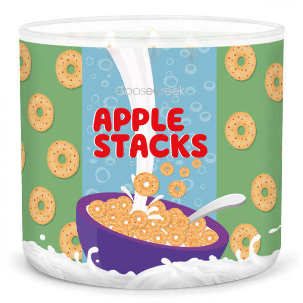 Apple Stacks Cereal Collection 3-Wick-Candle 411g