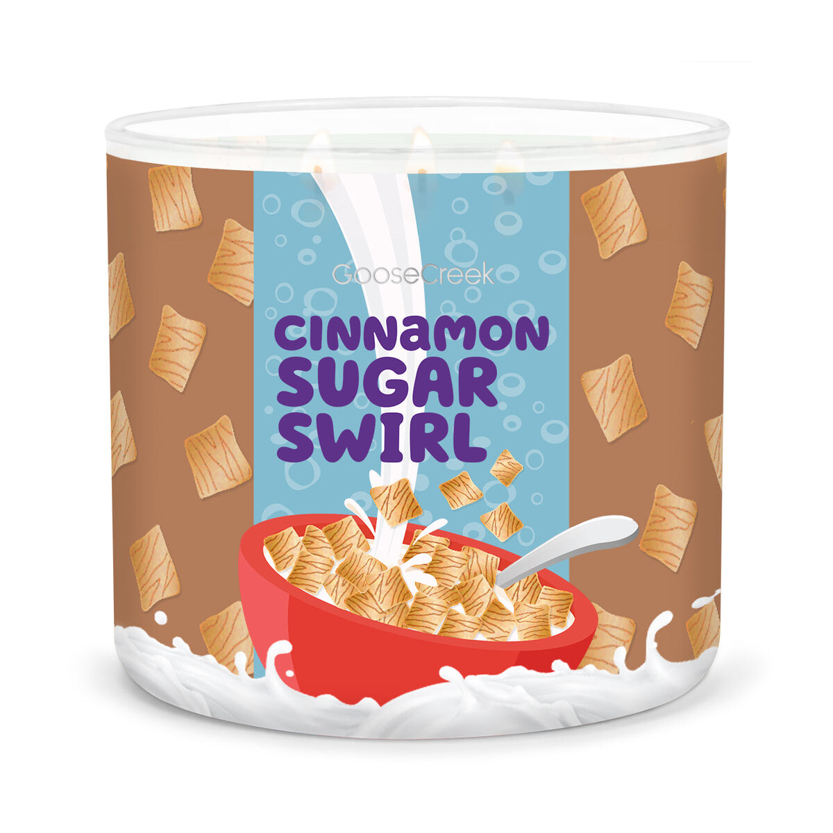 Cinnamon Sugar Swirl Cereal Collection 3DochtKerze 411g, 25,95