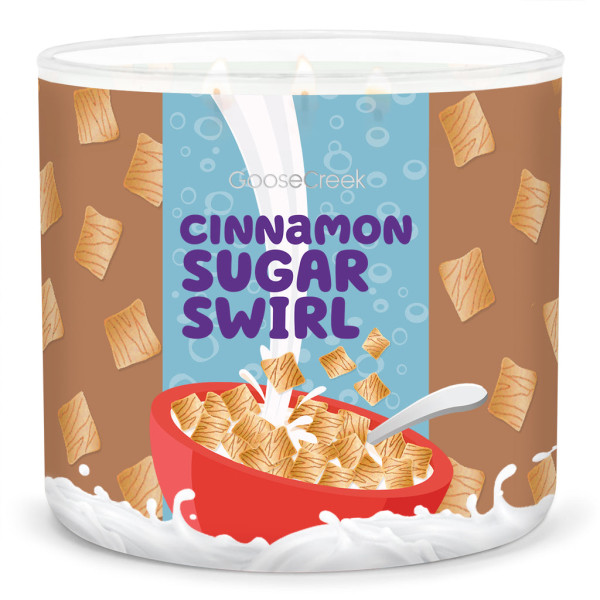 Cinnamon Sugar Swirl Cereal Collection 3-Wick-Candle 411g