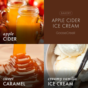 Apple Cider Ice Cream 3-Wick-Candle 411g