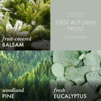 First Autumn Frost 3-Docht-Kerze 411g