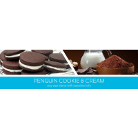 Penguin Cookie & Cream - Cookie Swap Collection 3-Docht-Kerze 411g
