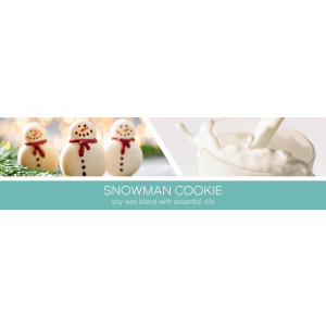 Snowman Cookie - Cookie Swap Collection 3-Docht-Kerze 411g