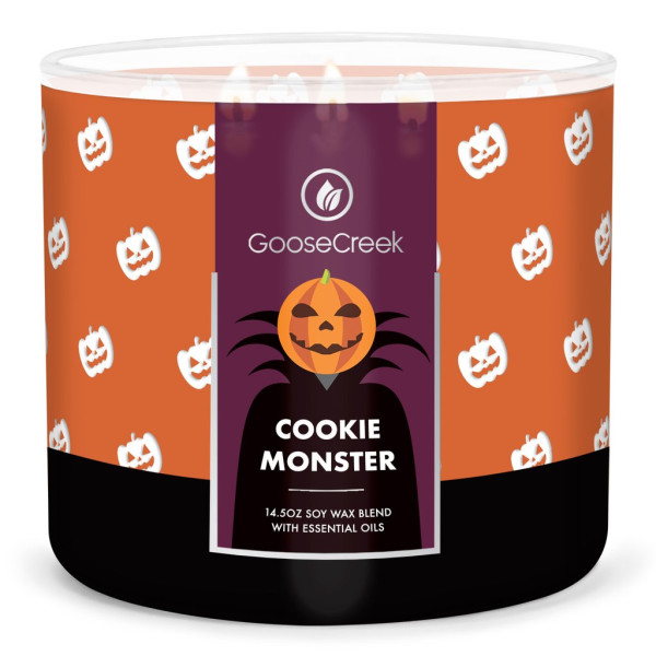 Cookie Monster - Halloween Collection 3-Docht-Kerze 411g