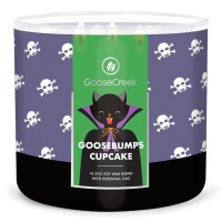 Goosebumps Cupcake 3-Docht-Kerze 411g
