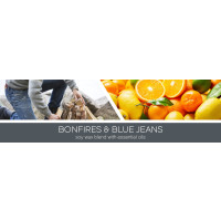 Bonfire & Blue Jeans - Mens Collection 3-Wick-Candle 411g