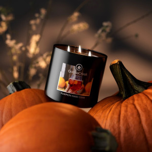 Pumpkin Hard Cider - Mens Collection 3-Wick-Candle 411g