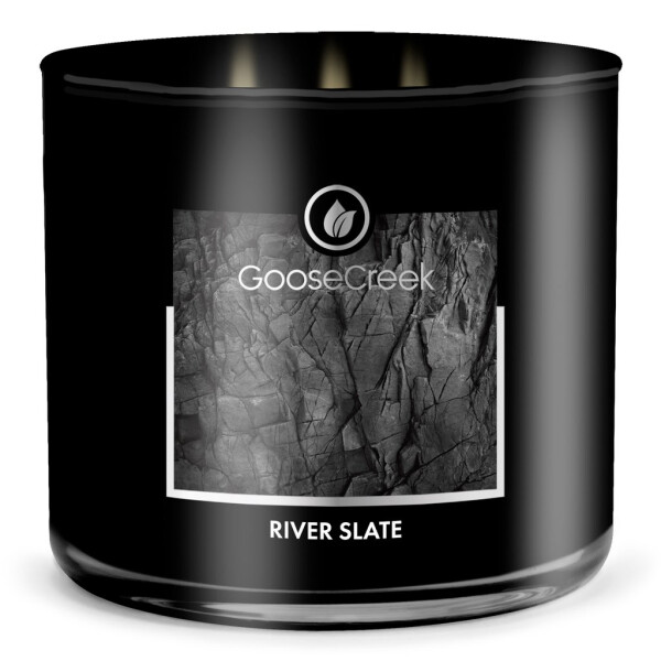 River Slate 3-Docht-Kerze 411g