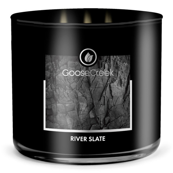 River Slate - Mens Collection 3-Docht-Kerze 411g