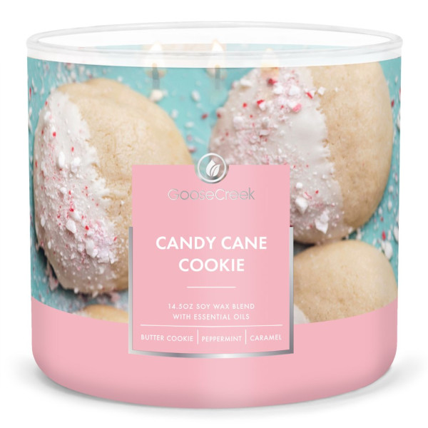 Candy Cane Cookie 3-Docht-Kerze 411g