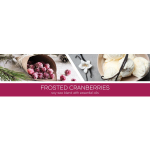 Frosted Cranberries 3-Docht-Kerze 411g