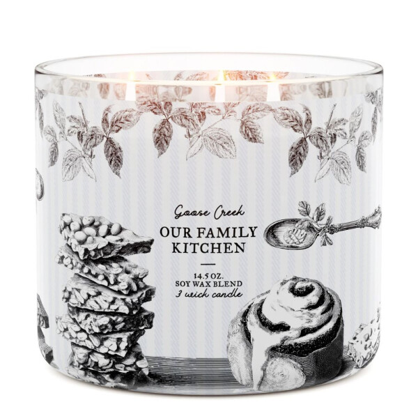 Our Family Kitchen 3-Wick-Candle 411g