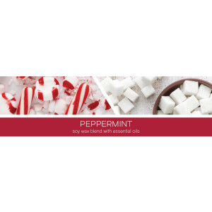 Peppermint 3-Wick-Candle 411g