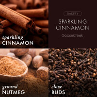 Sparkling Cinnamon 3-Wick-Candle 411g