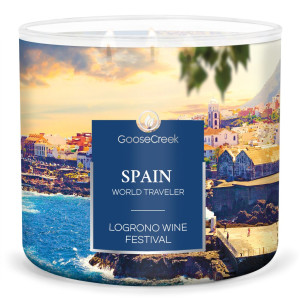 Logrono Wine Festival - Spain 3-Docht-Kerze 411g