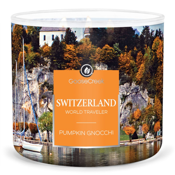 Pumpkin Gnocchi - Switzerland 3-Docht-Kerze 411g