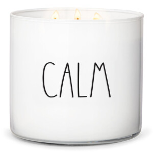 Vanilla & Rose Petals - CALM 3-Wick-Candle 411g