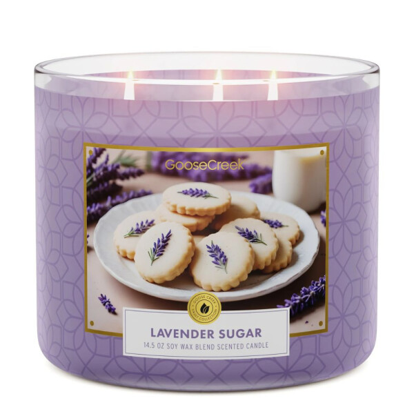 Lavender Sugar 3-Docht-Kerze 411g