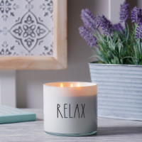Lavender Sugar - RELAX 3-Wick-Candle 411g