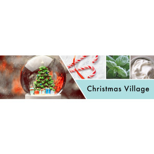 Christmas Village - SNOW DAY 3-Docht-Kerze 411g