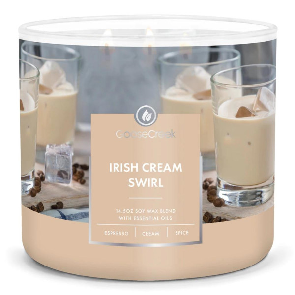 Irish Cream Swirl 3-Docht-Kerze 411g