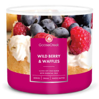 Wild Berry & Waffles 3-Wick-Candle 411g