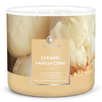 Caramel Vanille Cone 3-Wick-Candle 411g