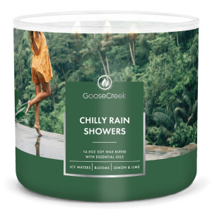 Chilly Rain Showers 3-Wick-Candle 411g