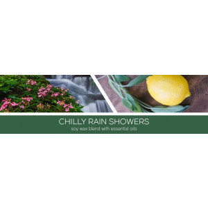 Chilly Rain Showers 3-Docht-Kerze 411g