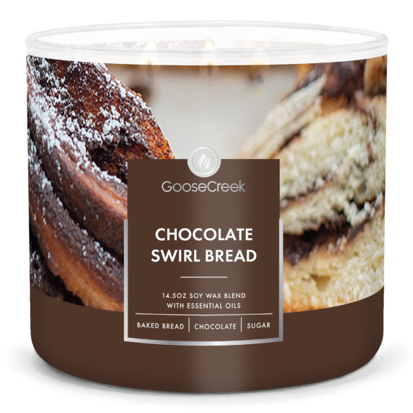 Chocolate Swirl Bread 3-Wick-Candle 411g