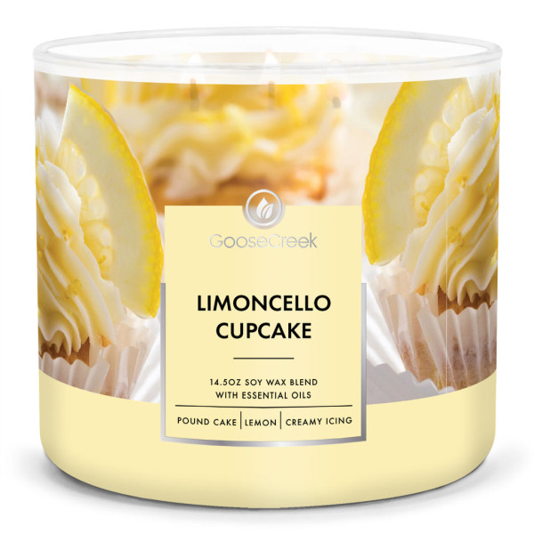 Limoncello Cupcake 3-Docht-Kerze 411g