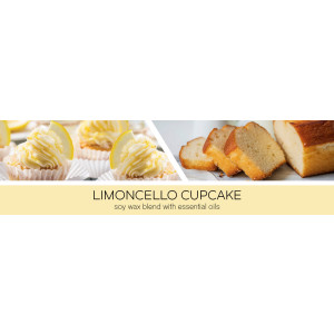 Limoncello Cupcake 3-Docht-Kerze 411g