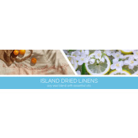 Island Dried Linens 3-Wick-Candle 411g