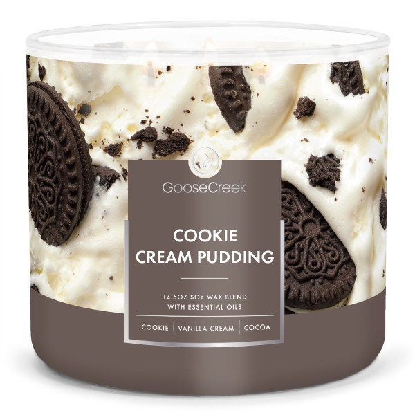 Cookie Cream Pudding 3-Wick-Candle 411g