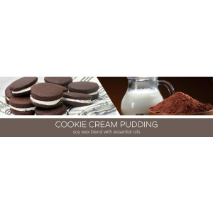 Cookie Cream Pudding 3-Docht-Kerze 411g