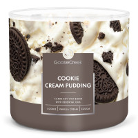 Cookie Cream Pudding 3-Docht-Kerze 411g