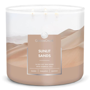 Sunlit Sands 3-Wick-Candle 411g