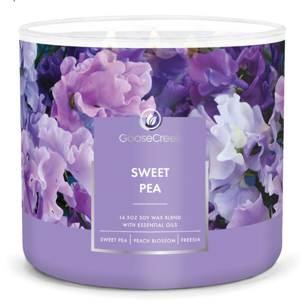 Sweet Pea 3-Wick-Candle 411g