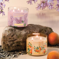 Lilac Garden 3-Docht-Kerze 411g