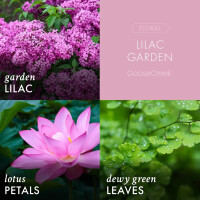 Lilac Garden 3-Docht-Kerze 411g
