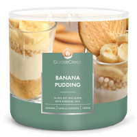 Banana Pudding 3-Docht-Kerze 411g