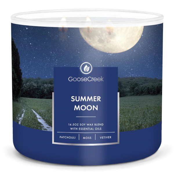Summer Moon 3-Docht-Kerze 411g