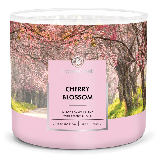 Cherry Blossom 3-Docht-Kerze 411g