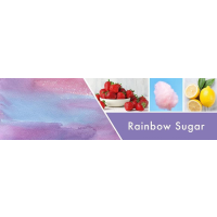 Rainbow Sugar 3-Wick-Candle 411g